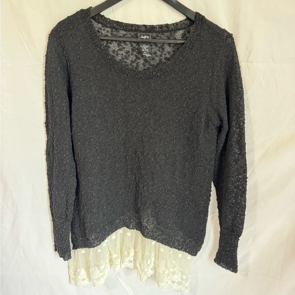 Black sweater